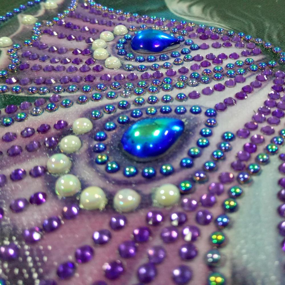 Paarse Fee - speciaal diamond painting