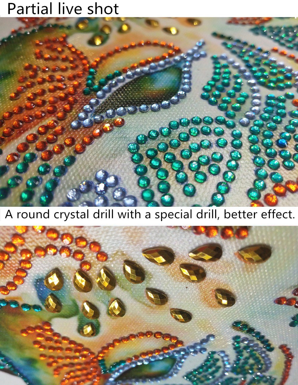 De familie van de giraf - speciaal diamond painting