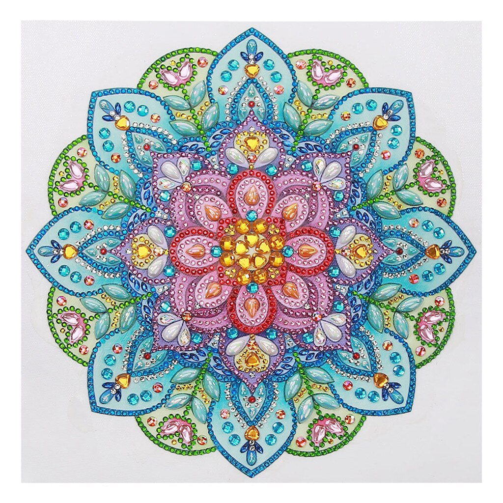 Kleurrijke mandala - speciaal diamond painting