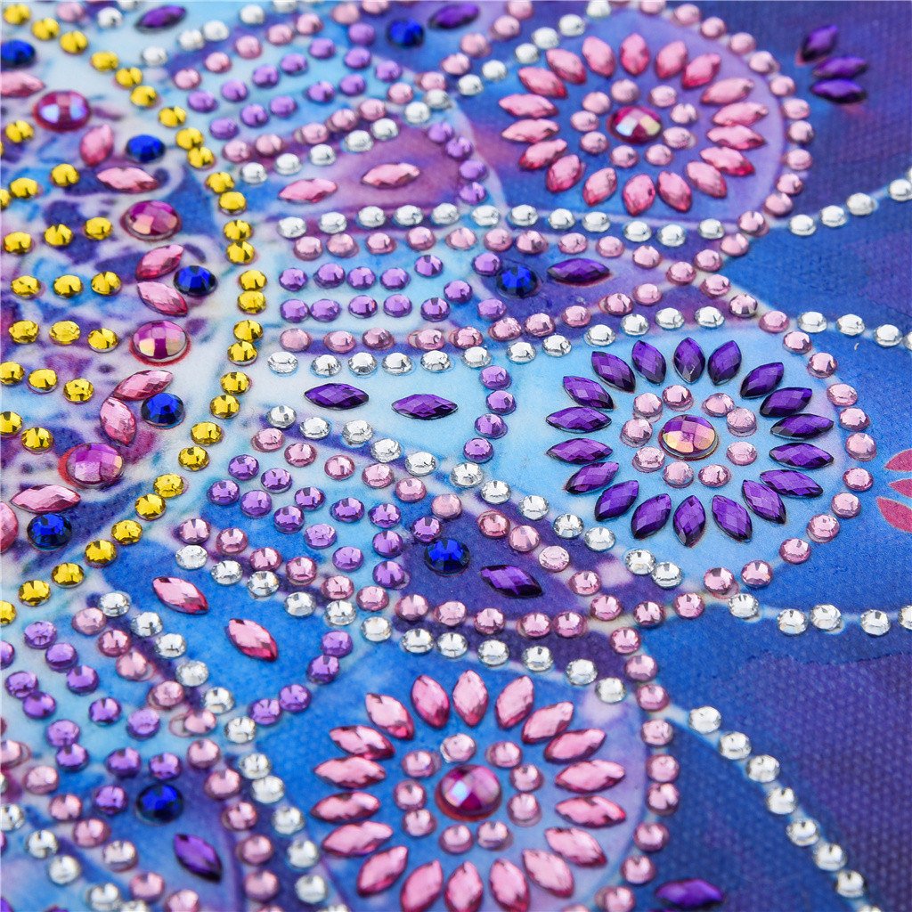 Abstract Mandala Bloem - speciaal diamond painting