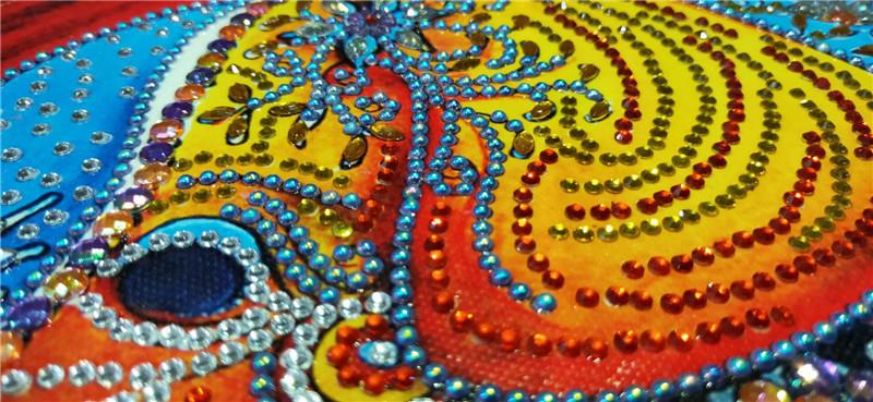 schattige Koninklijk Olifant - speciaal diamond painting