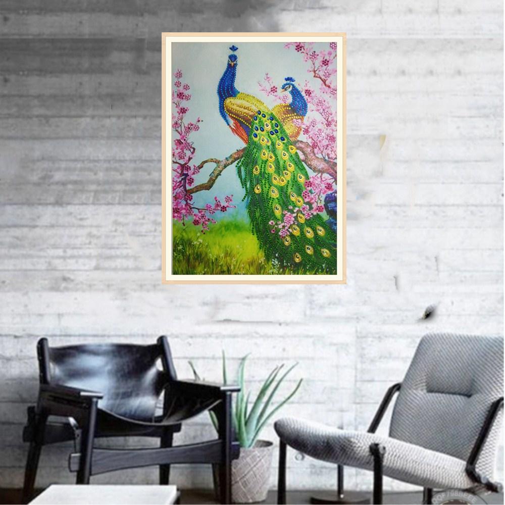 Pauwpaar - Speciaal gevormde diamant