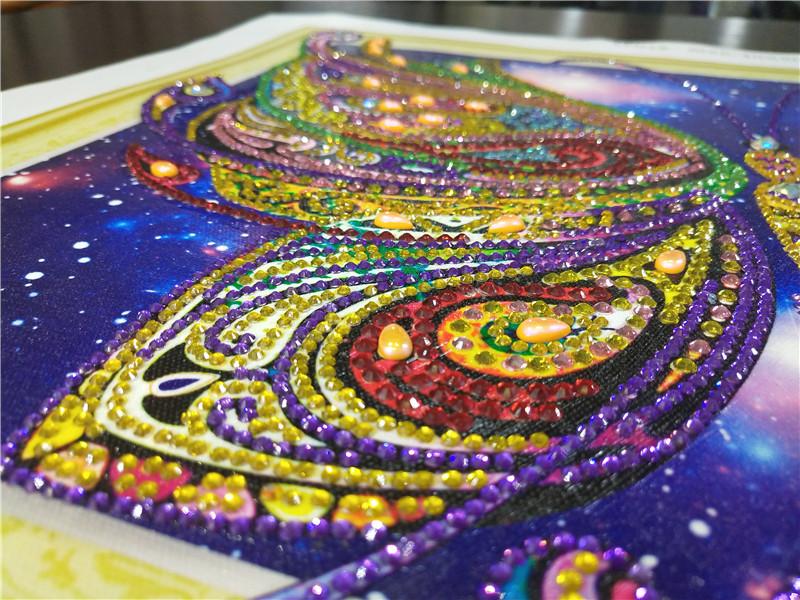 Abstract Vlinder - speciaal diamond painting