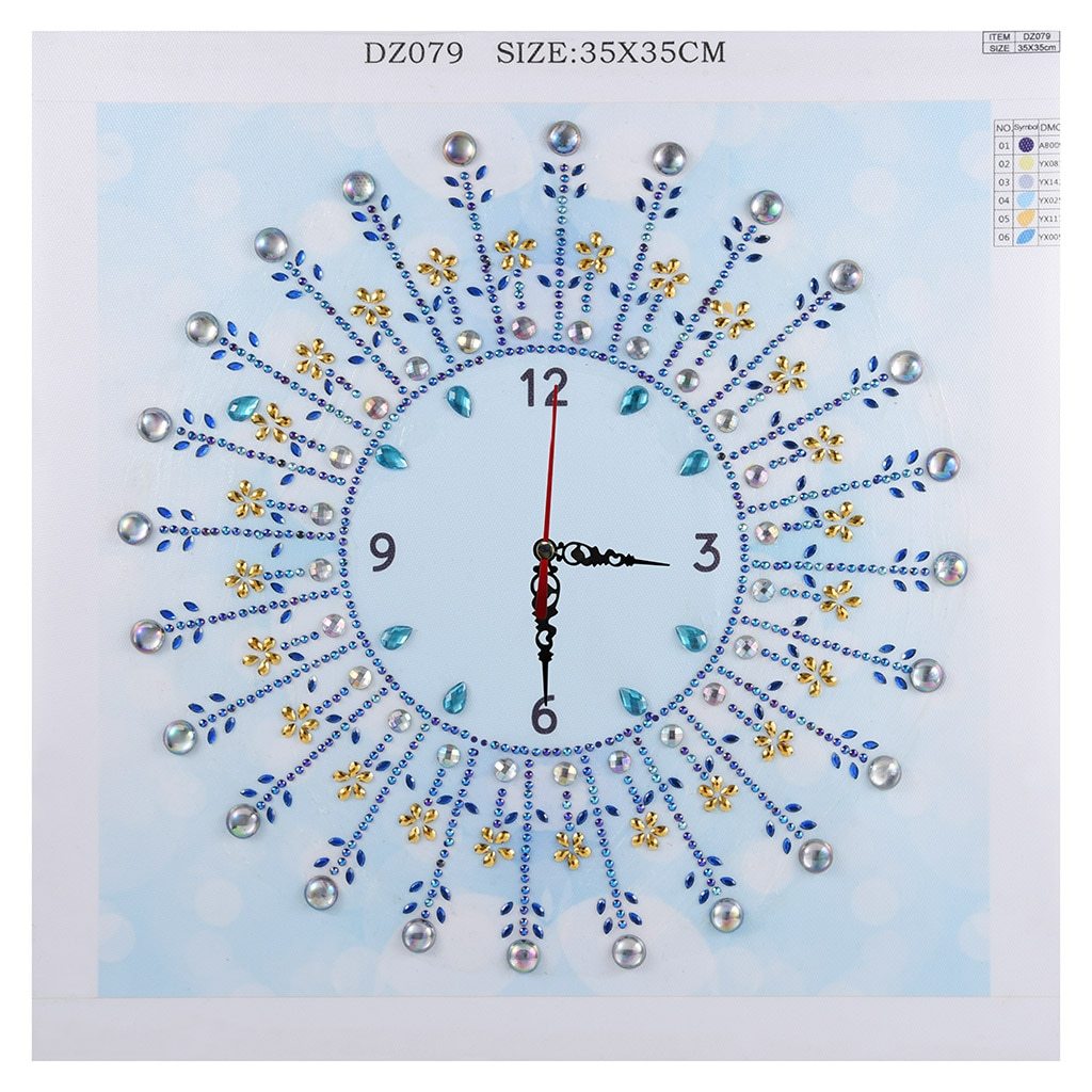 Klassieke huisklok - speciaal diamond painting