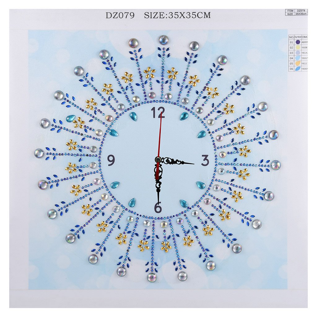 Klassieke huisklok - speciaal diamond painting