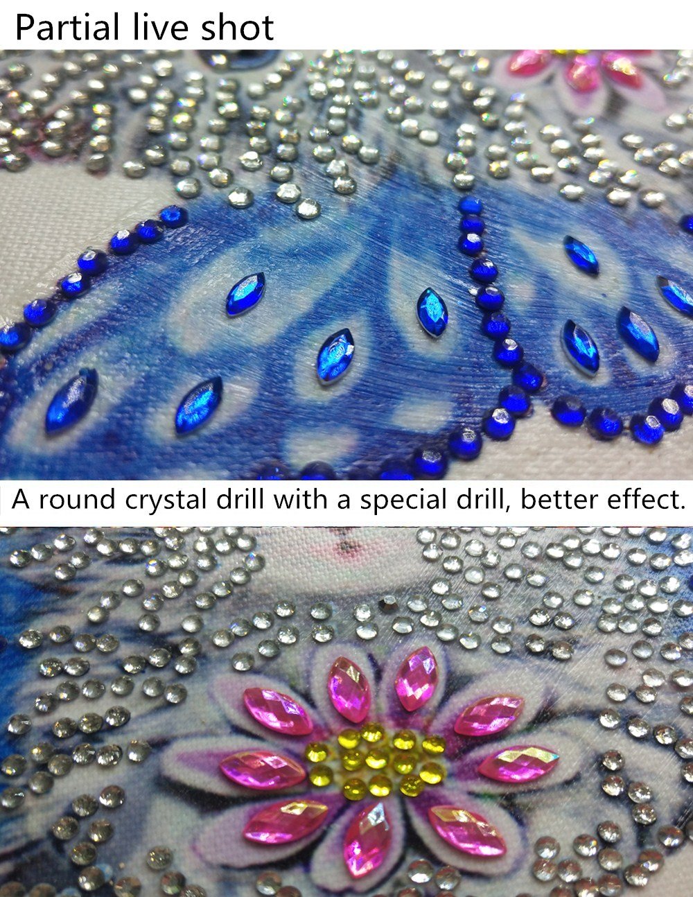 Mooie boog katten speciaal diamond painting