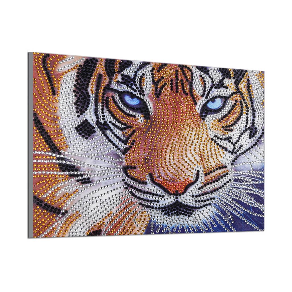 Siberische tijger - speciaal diamond painting