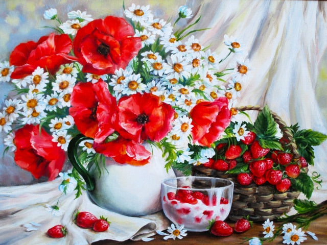 Bessenfeest & Papaverbloemen