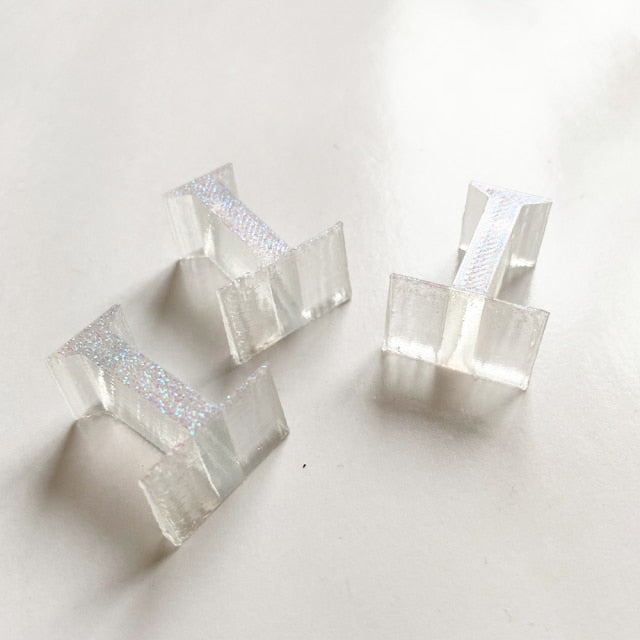 drie stukken Glitter Diamond Dienblad Stopper