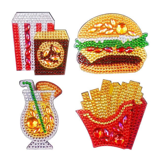 Speciaal gevormde kerst koelkastmagneet Woondecoratie