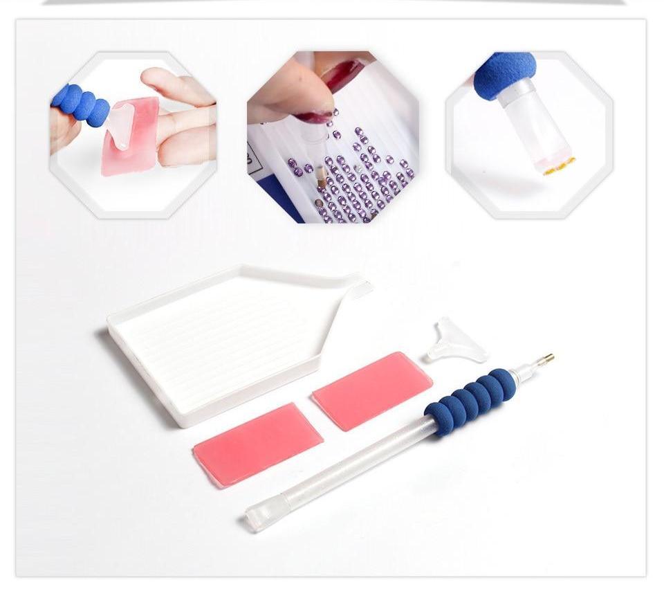 Speciaal gevormde Wold diamond painting set