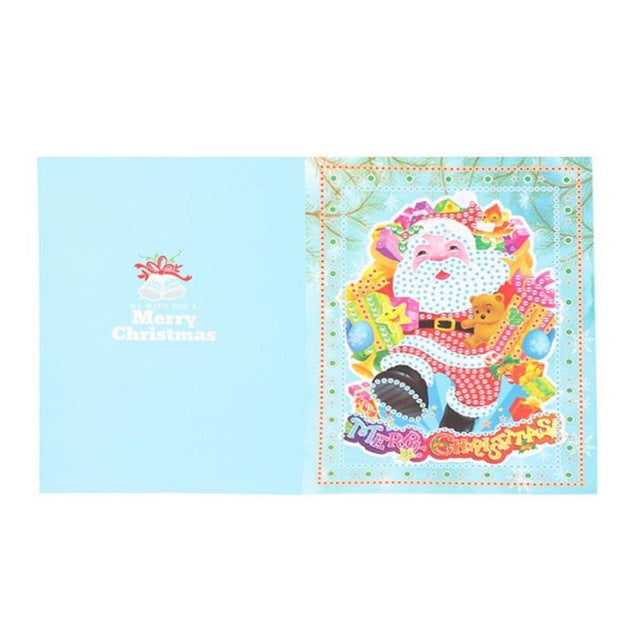 Kerst Wenskaarten diamond paintingen