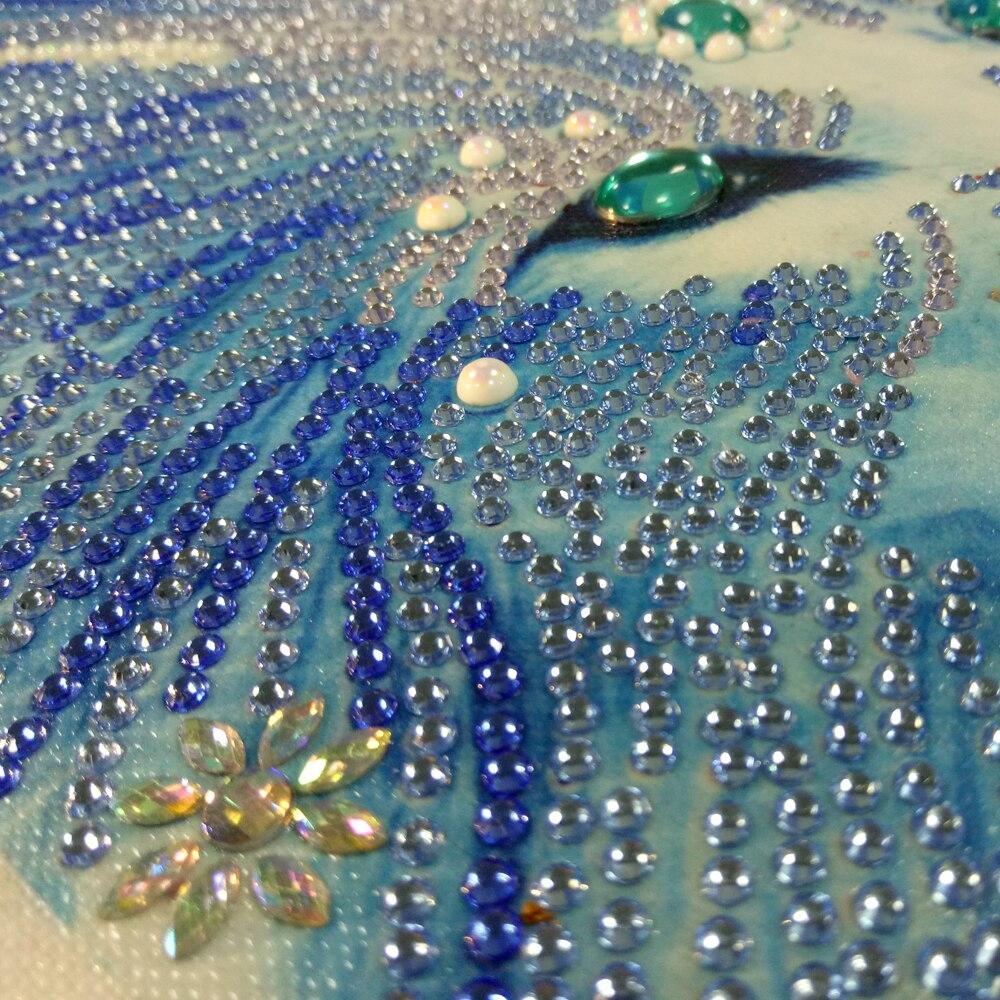 Witte Wolf - speciaal diamond painting