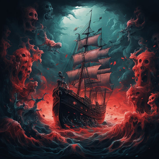 Ghost Ship Diamond Art