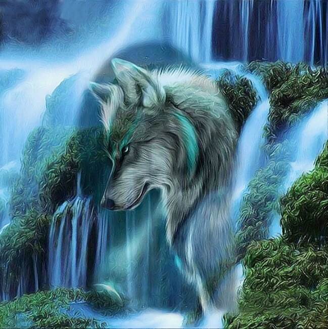Wolf 5D Diamond Painting