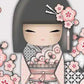 Beautiful Kokeshi Doll Diamond Painting