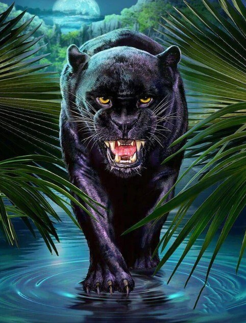 Black Panther Painting Kit