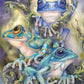 Colorful Frogs Diamond Painting Kit