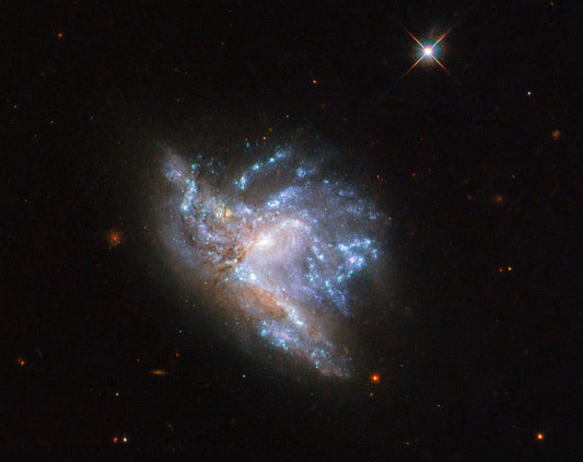 Dazzling Colliding Galaxies Diamond Painting