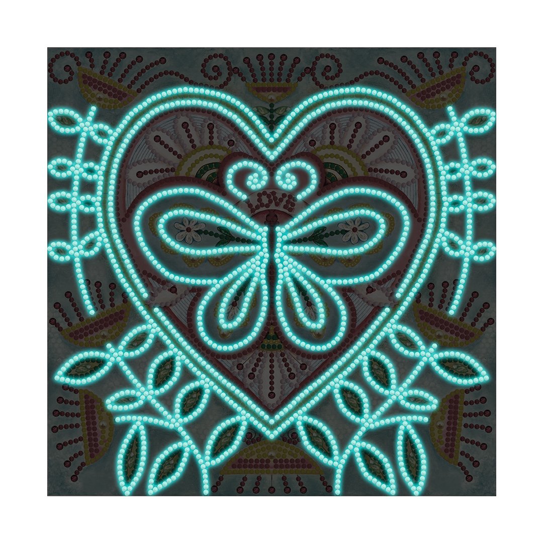 Luminous Butterfly 5D Mandela Diamond Kit