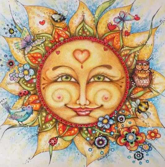 Happy Sun Diamond Painting Kit