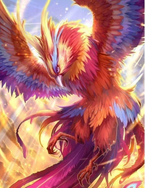 Mighty Phoenix Paint by Diamonds