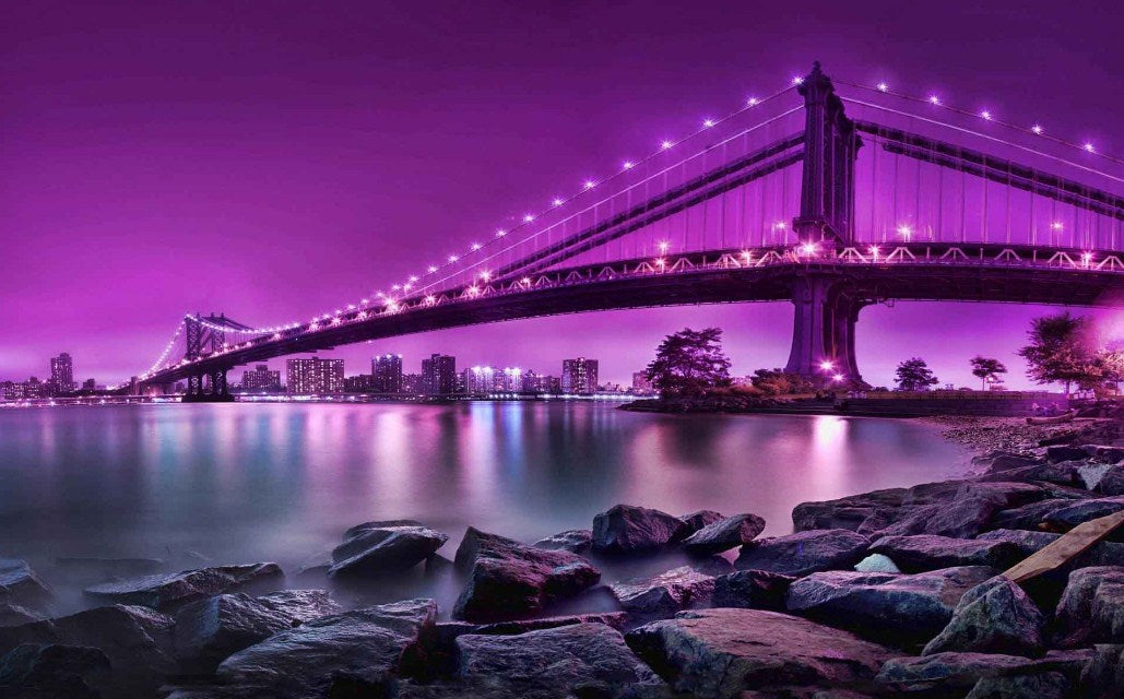 New York City Manhattan Bridge Diamond Painting