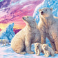 Polar Bears Full Drill painting