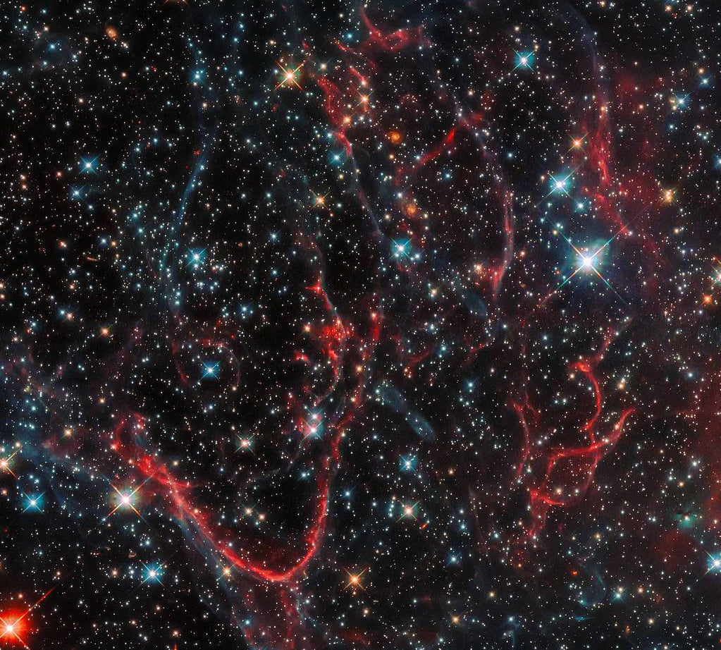 Tangled Remnants of a Supernova Diamond Painting