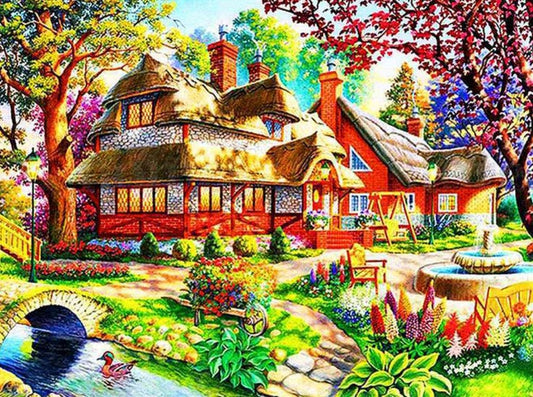 The Dream Home Paint by Diamonds