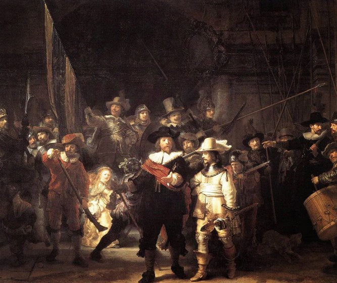 The Night Watch Paint by Diamonds