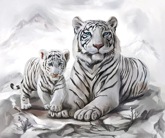 White Tiger Painting Kit