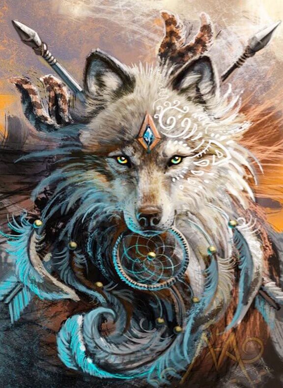 Wolf Diamond Painting DIY