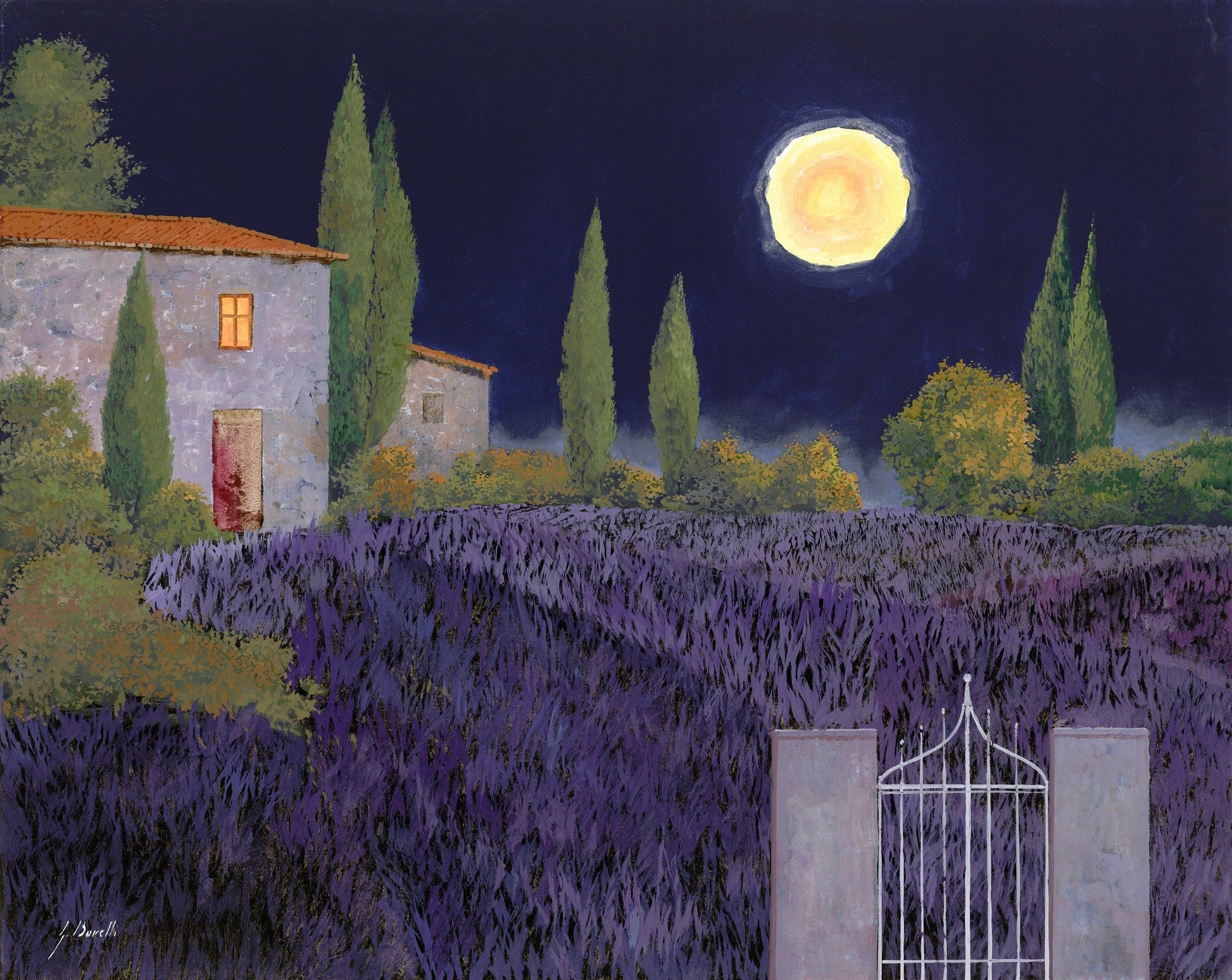 Lavender In The Night