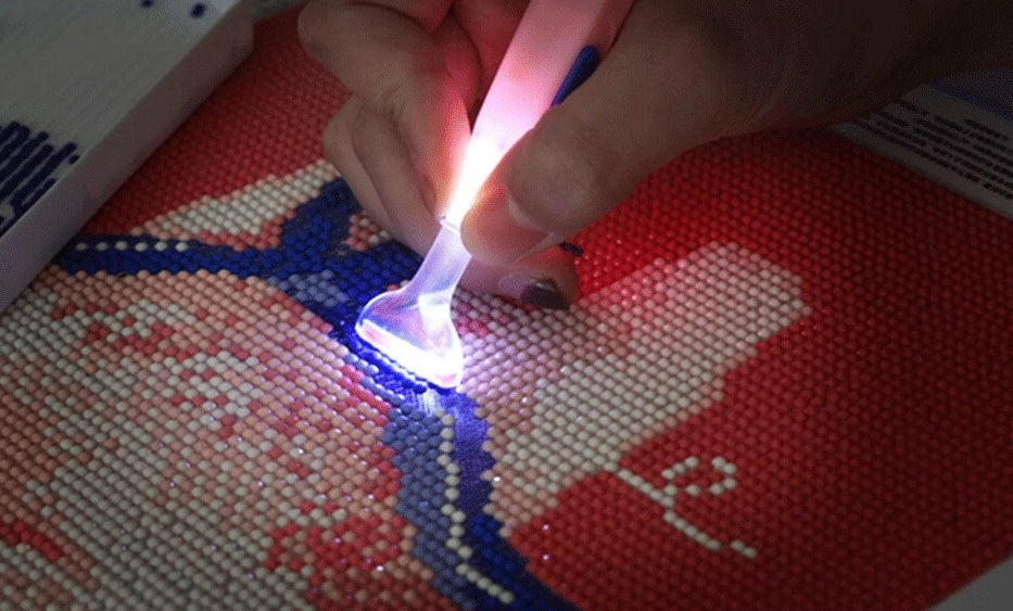 diamond painting licht pen met verstelbare pennen
