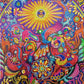 Abstracte bloemen speciaal diamond painting