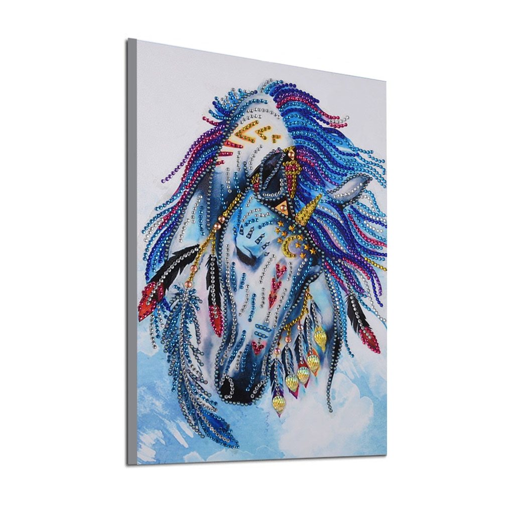 Een nederig inheems paard - speciaal diamond painting