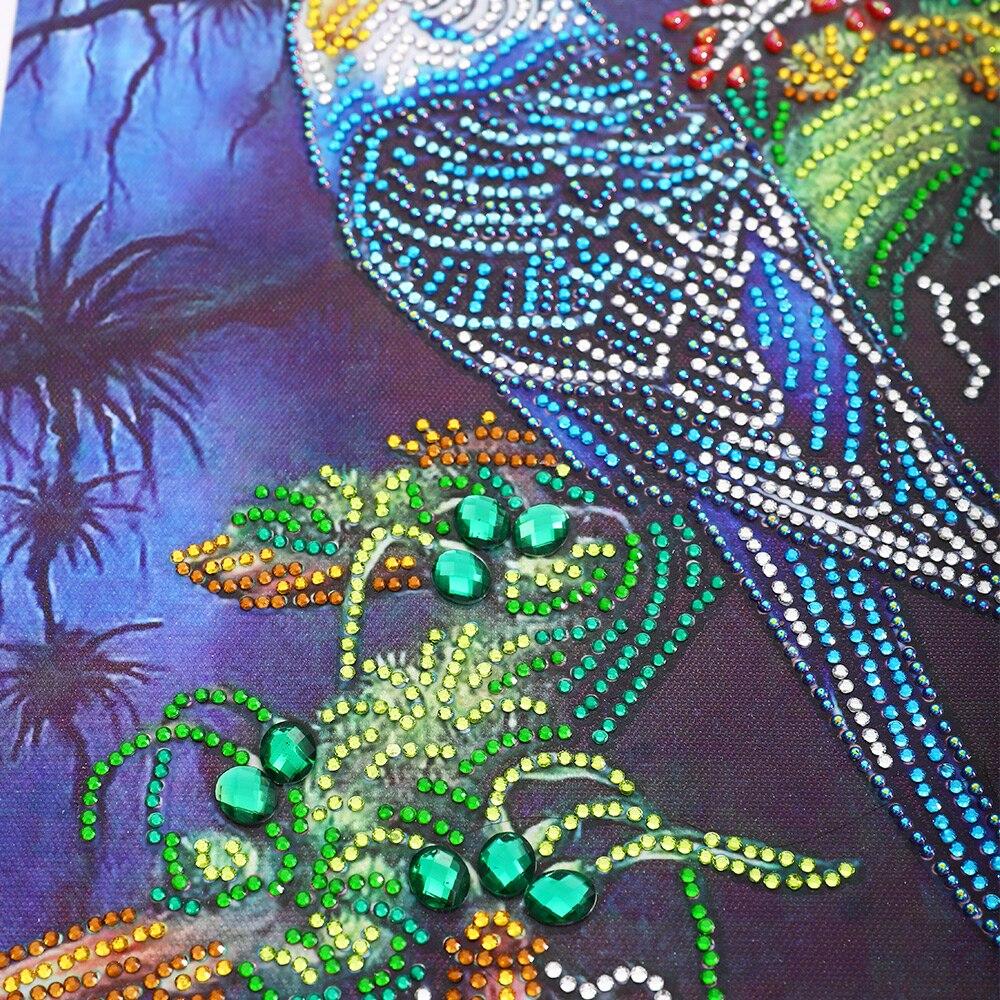 Australische papegaai - speciaal diamond painting