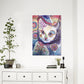 wit Kat - speciaal diamond painting