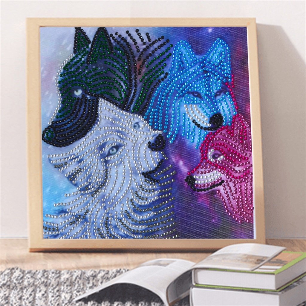 De Wolf kudde - speciaal diamond painting
