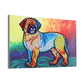 moedig huisdier Hond - diamond painting