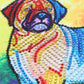 moedig huisdier Hond - diamond painting