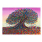 Kleurrijke bloemenboom - speciaal diamond painting