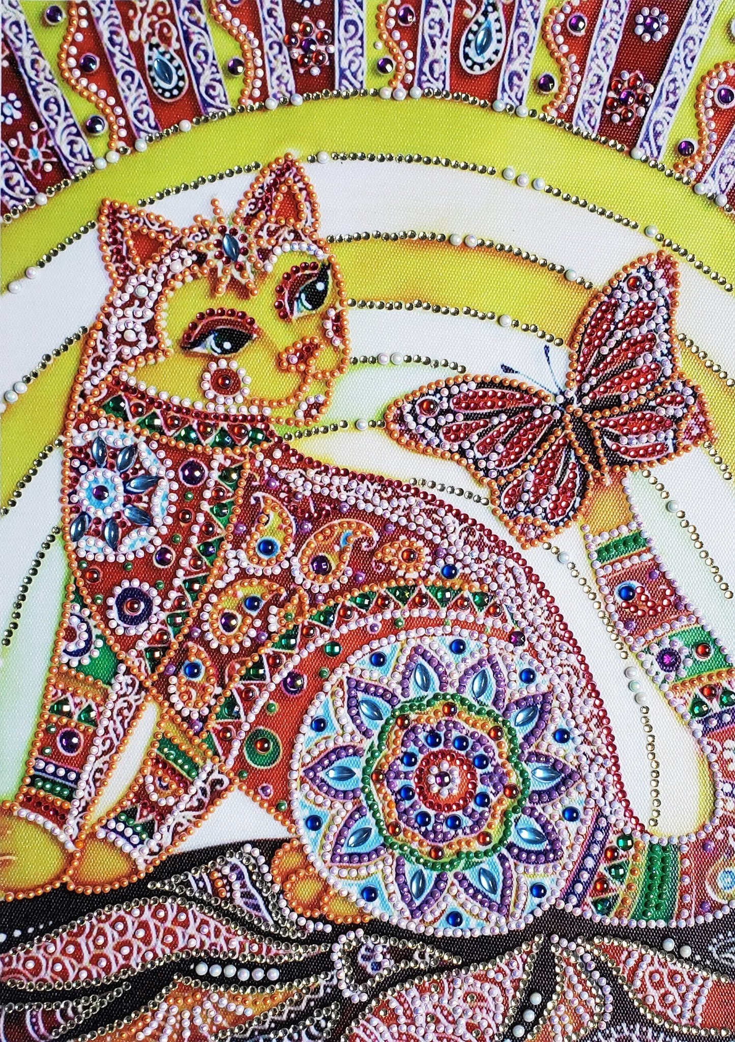 Egyptische kat - speciaal diamond painting