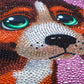 Schattige bruine hond - speciaal diamond painting