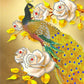 Gouden pauw - speciaal diamond painting