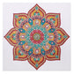 Kleurrijke mandala bloem speciaal diamond painting