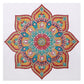 Kleurrijke mandala bloem speciaal diamond painting