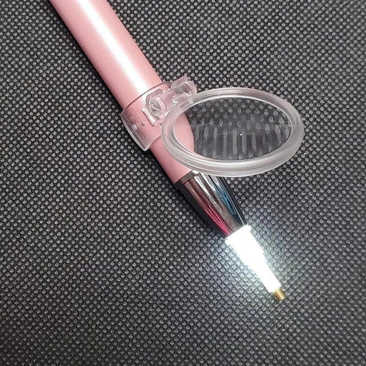 diamond painting LED-pen met vergrootglas