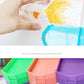 kleurrijke diamond painting package lade